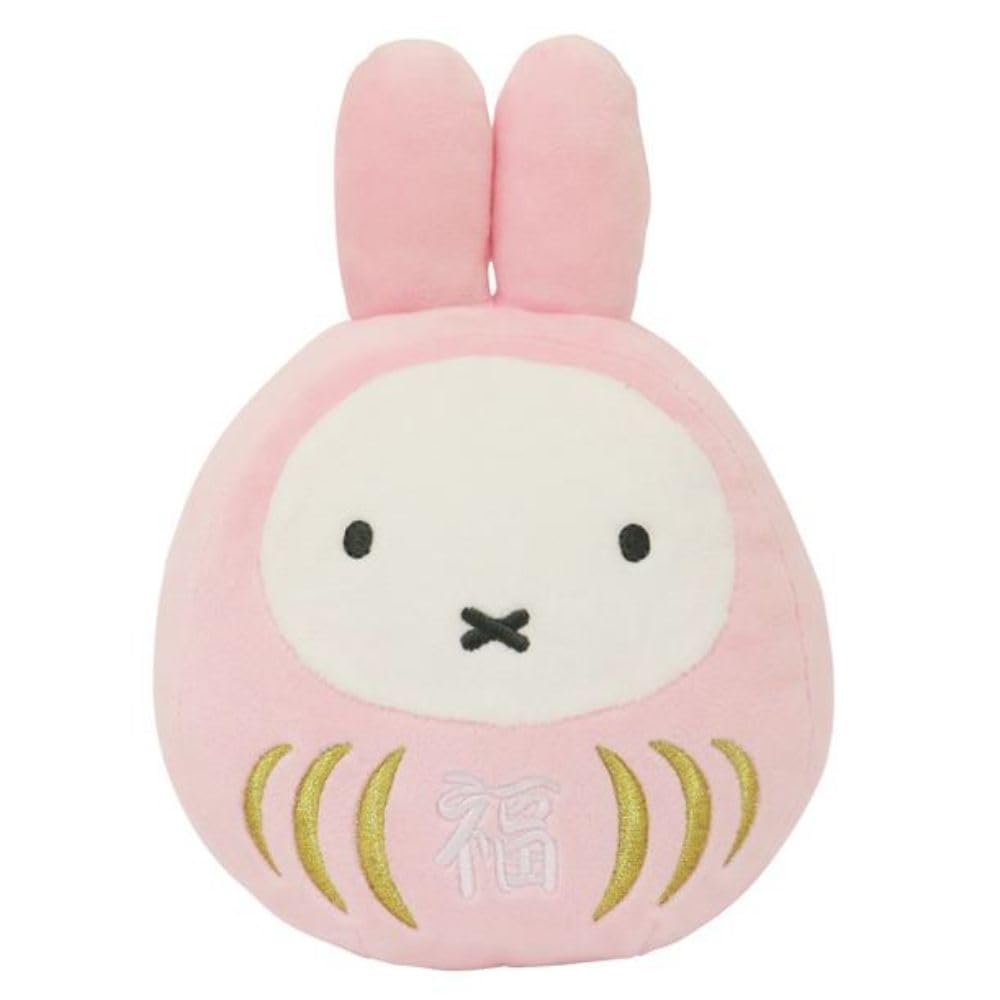 Sekiguchi Miffy Daruma Plush Toy S 20x14cm