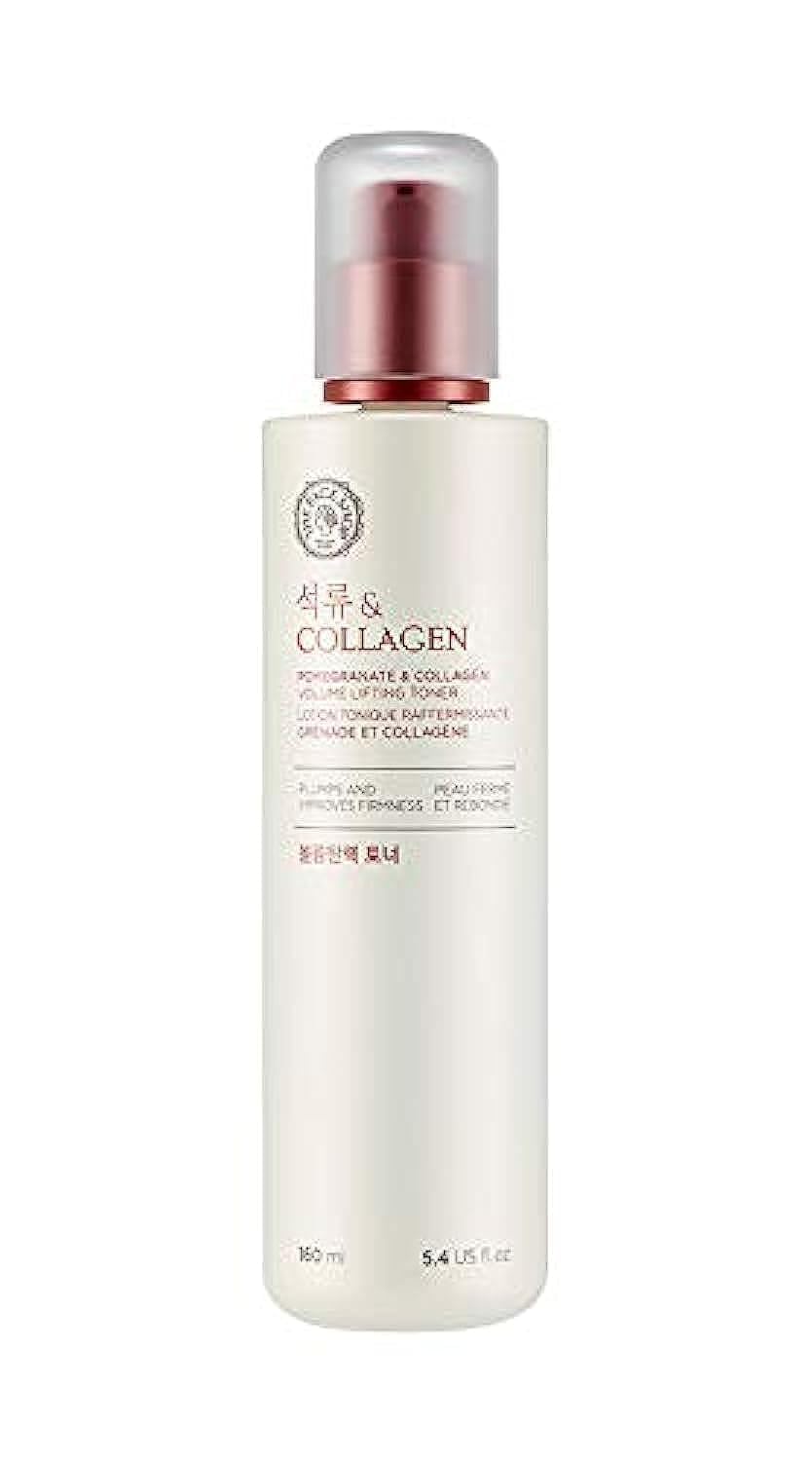 THE FACE SHOP Pomegranate and Collagen Volume Lifting Toner,K-Beauty