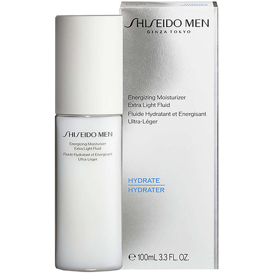 Shiseido Men Energizing Moisturizer Extra Light Fluid Balance Emulsion 100ml NEW
