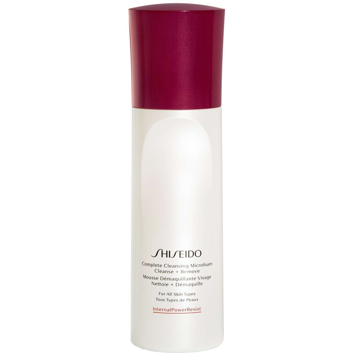 Shiseido Complete Cleansing Microfoam Removes Makeup Moisturizing 180ml NEW