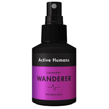 Active Humans Wanderer Deodorant Spray - Lavender (60 mL)