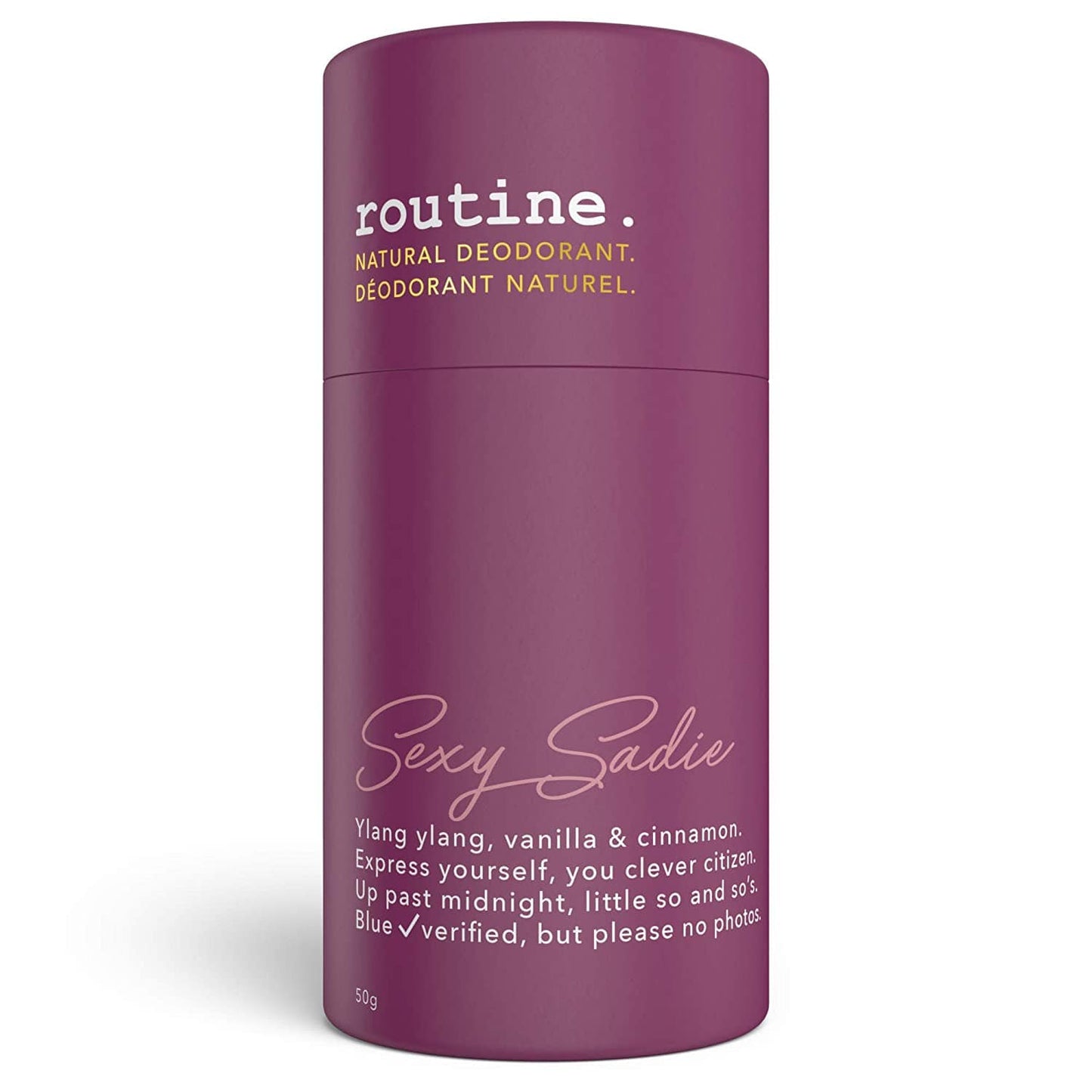 Routine Natural Deodorant - Sexy Sadie (50 g)