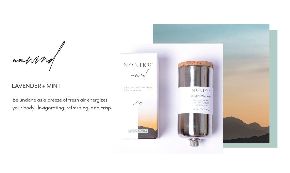 Refill for Natural Deodorant -  Zero Waste Deodorant, All Natural, Plastic Free, 2.3 oz